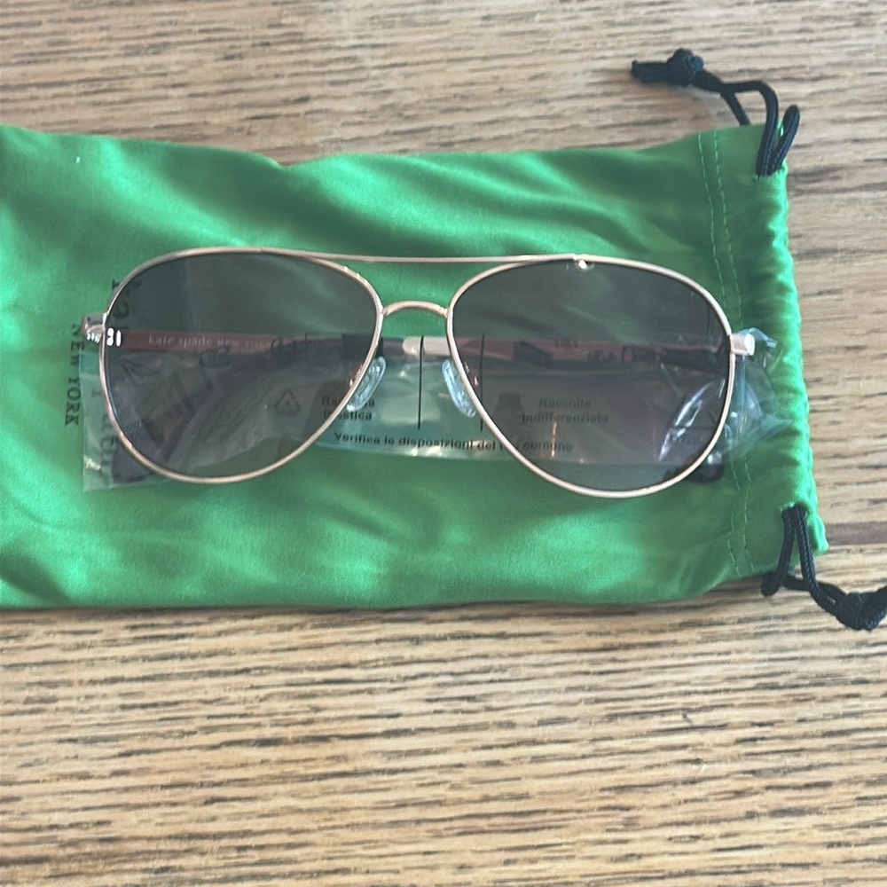 Kate Spade Emmaline Rose Gold Aviator